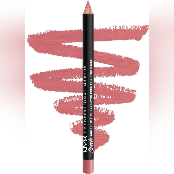 🌹 3/$12 NYX Professional Suede Matte Lip Liner Tea & Cookies - Picture 1 of 4